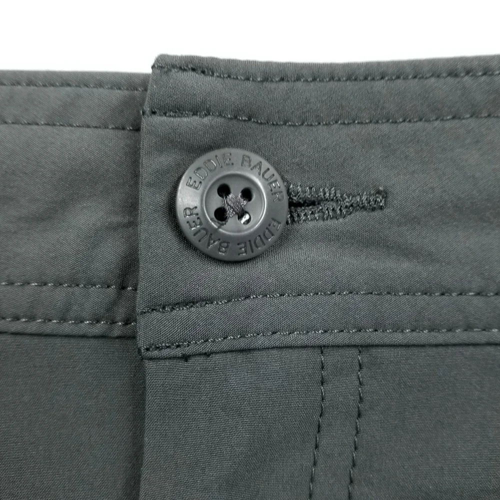 Eddie Bauer Skort Women 16 Gray Performance Stretch Active Adventurer 2.0 Skirt‎